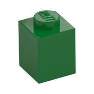 Brick 1 × 1 Green
