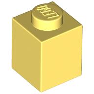 Brick 1 × 1 Bright Light Yellow
