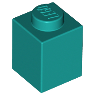 Stein 1 × 1 Dunkeltürkis