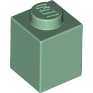 Brick 1 × 1 Sand Green
