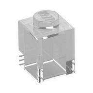 Brick 1 × 1 Trans-Clear