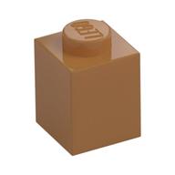 Brick 1 × 1 Medium Nougat