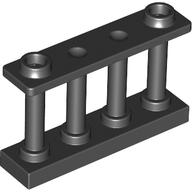 Fence Spindled 1 × 4 × 2 [2 Top Studs]
