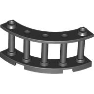Fence Spindled 4 × 4 × 2 Quarter Round with 2 Studs