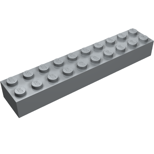 Stein 2 × 10 Perlhellgrau