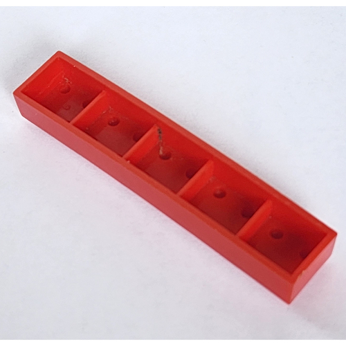 Brick 2 × 10 without Bottom Tubes, with Cross Supports Rot
