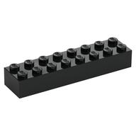 Brick 2 × 8 Black