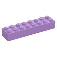 Brick 2 × 8 Medium Lavender