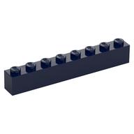 Brick 1 × 8 Dark Blue