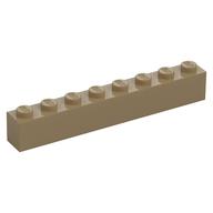 Stein 1 × 8 Dunkelbeige