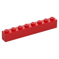 Stein 1 × 8 Rot