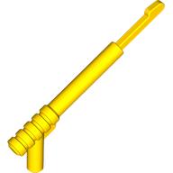 Weapon Spear Gun with Rounded Trigger and Thin Spear Base Yellow