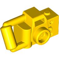 Equipment Camera Handheld with Right-Aligned Viewfinder Yellow