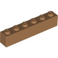 Stein 1 × 6 Mittelnougat
