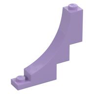 Brick Curved 1 × 5 × 4 Inverted Lavender