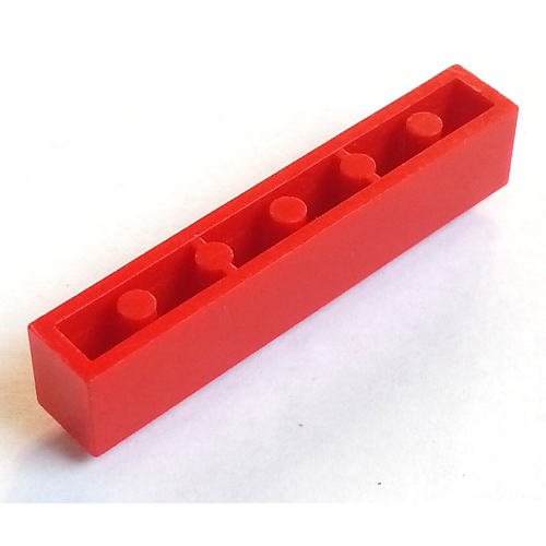Brick 1 × 6 with Bottom Tubes and 2 Lowered Cross Supports Rot