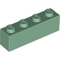 Brick 1 × 4 Sand Green