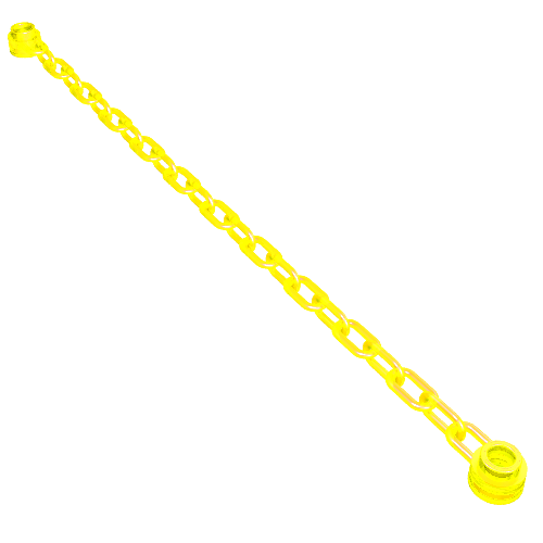 Chain 17L [21 Links] Transparent-Neongrün