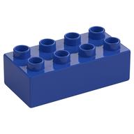 Duplo Stein 2 × 4 Violet