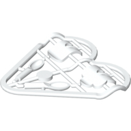 Belville, Equipment, Baby [Complete Sprue] White