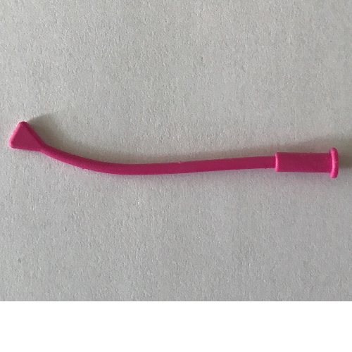 Belville, Animal / Creature Accessory, Horse Riding Crop 7L Bent Dunkelrosa