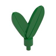 Headwear Accessory Plume / Feathers with Pin Grün