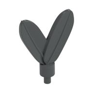 Headwear Accessory Plume / Feathers with Pin in Dunkelblaugrau