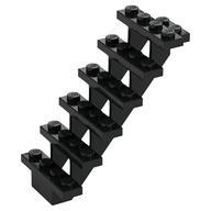 Stairs 7 × 4 × 6 Straight Open Black