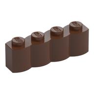 Brick Special 1 × 4 Palisade [aka Log] Brown