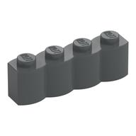 Brick Special 1 × 4 Palisade [aka Log] Dunkelblaugrau