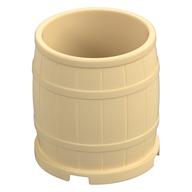 Barrel 4 × 4 × 3.5 Tan