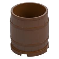 Barrel 4 × 4 × 3.5 Rotbraun