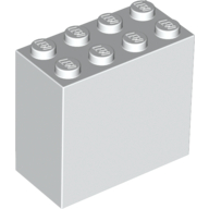 Stein 2 × 4 × 3 Weiß