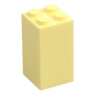 Brick 2 × 2 × 3 Bright Light Yellow