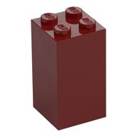 Stein 2 × 2 × 3 Dunkelrot