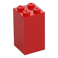 Brick 2 × 2 × 3 Red