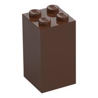 Brick 2 × 2 × 3 Brown