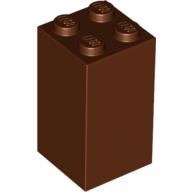 Stein 2 × 2 × 3 Rotbraun