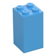 Stein 2 × 2 × 3 Mittelblau