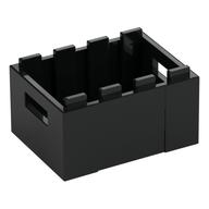 Box / Crate with Handholds 3 × 4 × 1 2/3 Schwarz