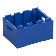 Box / Crate with Handholds 3 × 4 × 1 2/3 Blau