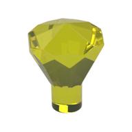 Rock 1 × 1 Jewel / Gem 24 Facet Transparent-Gelb