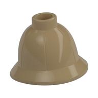 Hat / Pith Helmet in Dunkelbeige