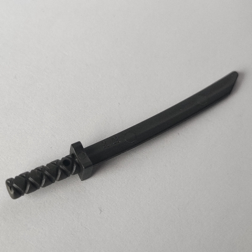 Weapon Sword / Katana / Shamshir with Uncapped Pommel [Square Guard] Pearl Titanium