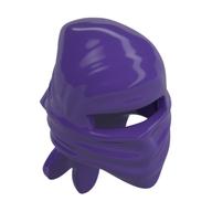 Wrap, Ninja, with Clip Dunkellila