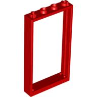 Door Frame 1 × 4 × 6 Type 1 Red