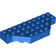 Brick Wedged 4 × 10 with Cut Corner Blau