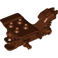 Vehicle Body, Tricycle Top with Reddish Brown Chassis Reddish Brown