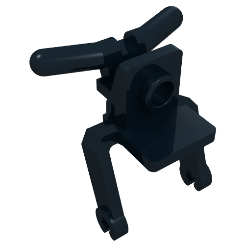 Tricycle Body Front Fork / Handlebars Black