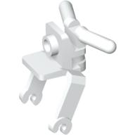 Tricycle Body Front Fork / Handlebars White